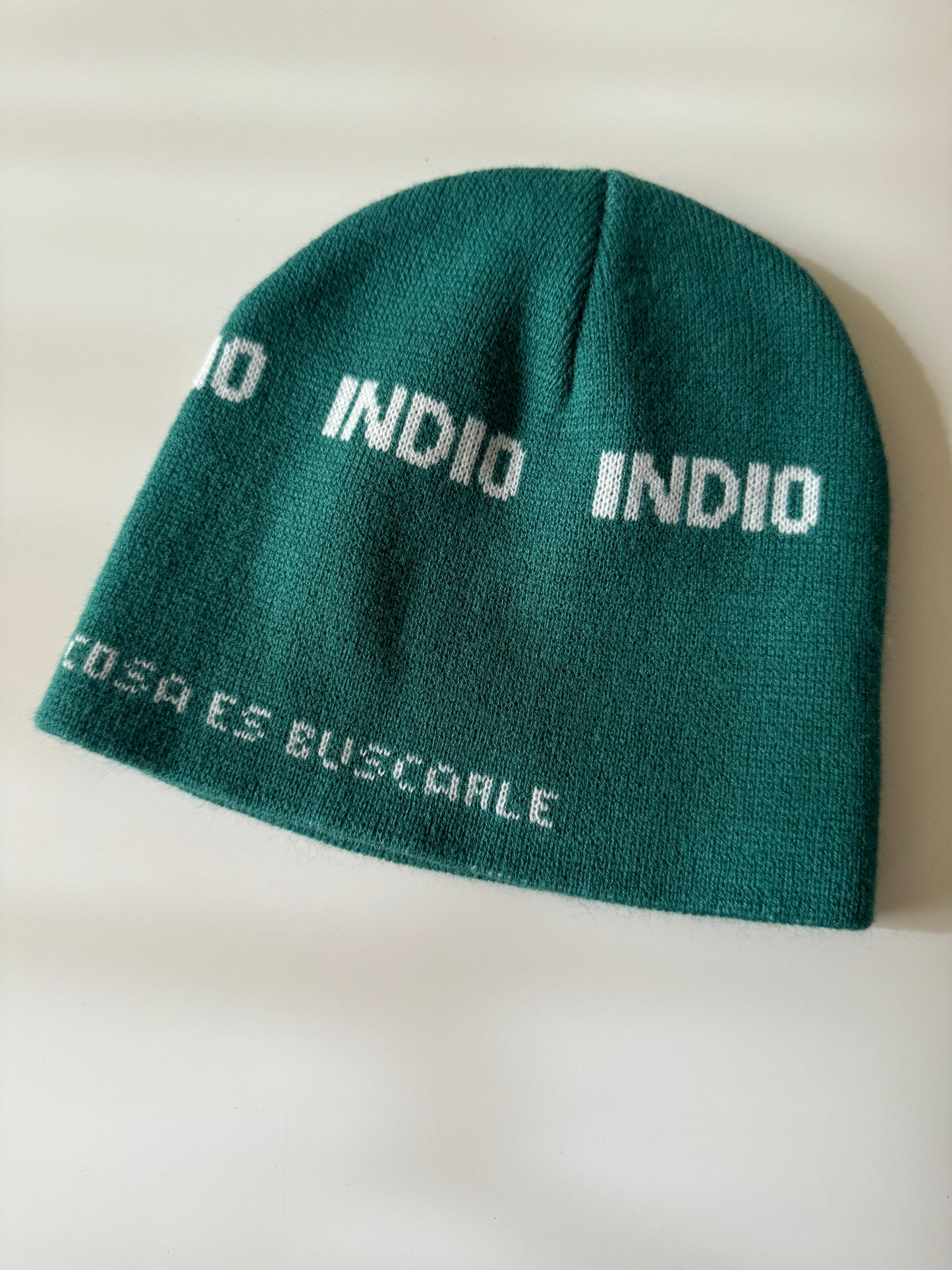 Beanie verde, Unitalla, Unisex