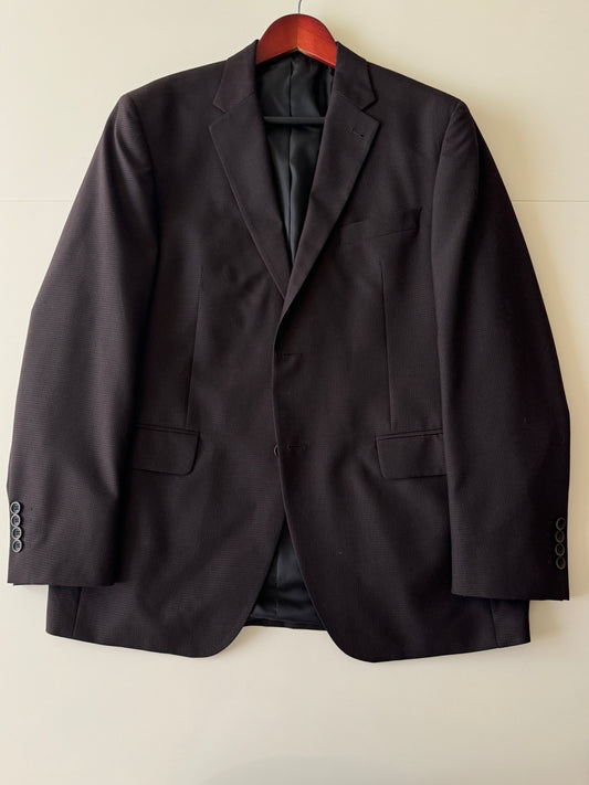 Blazer cuadros pequeños, Talla 42R-36, L, Hombre