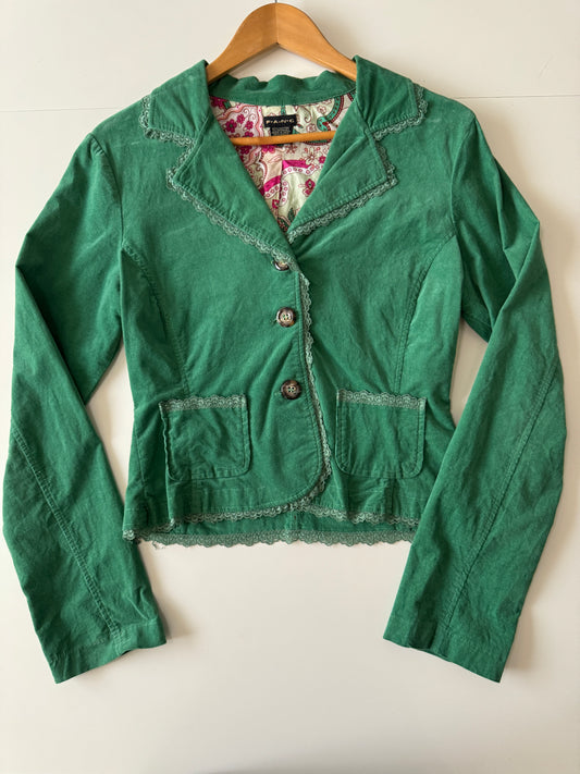 Saco corto de corduroy, Talla L (queda a M), Mujer