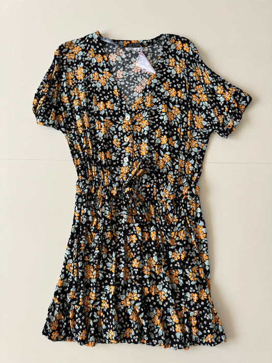 Vestido estampado de verano, Talla M, 20Mx, Mujer