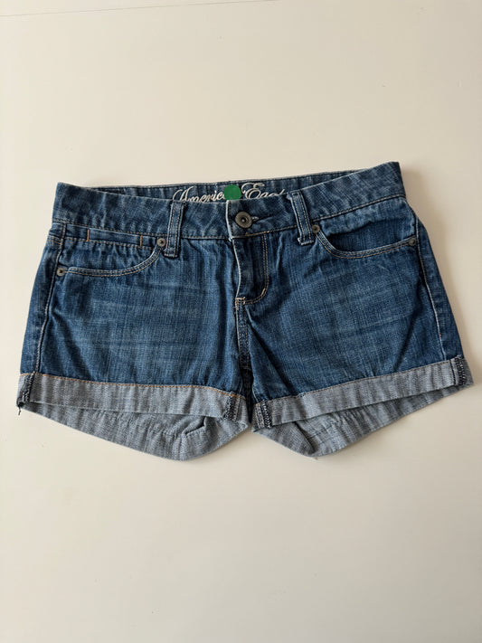 Mini shorts, low rise, Talla 0, S, Mujer