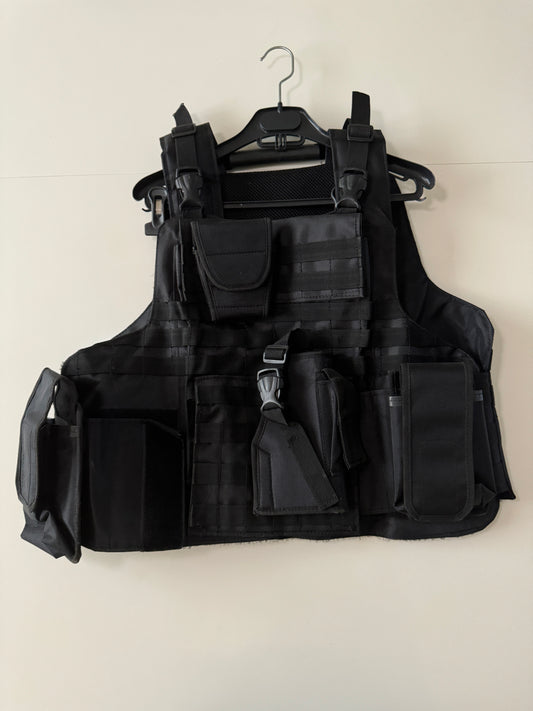 Chaleco tactico negro