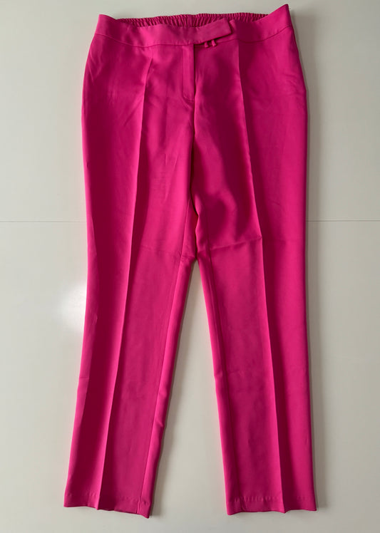 Pantalones rosas de vestir, Talla 36, XXL, Mujer