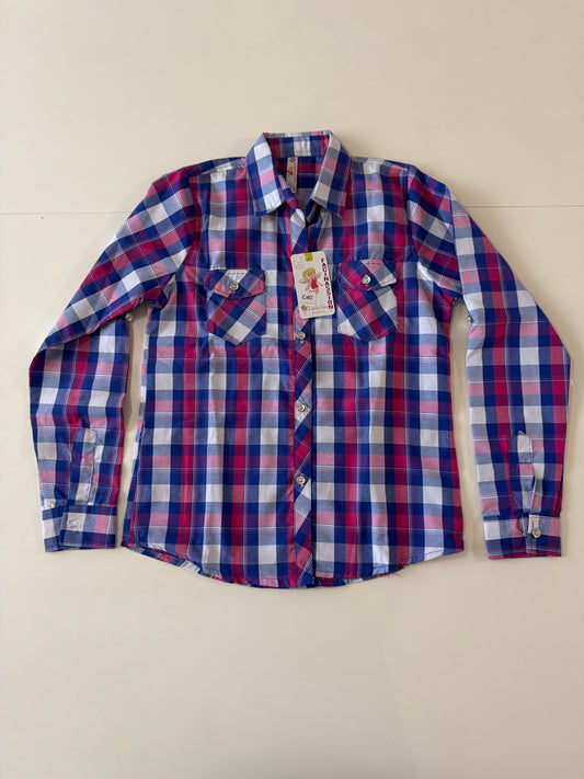 Camisa vaquera niña, Talla 10 años, Niña, Facinassion