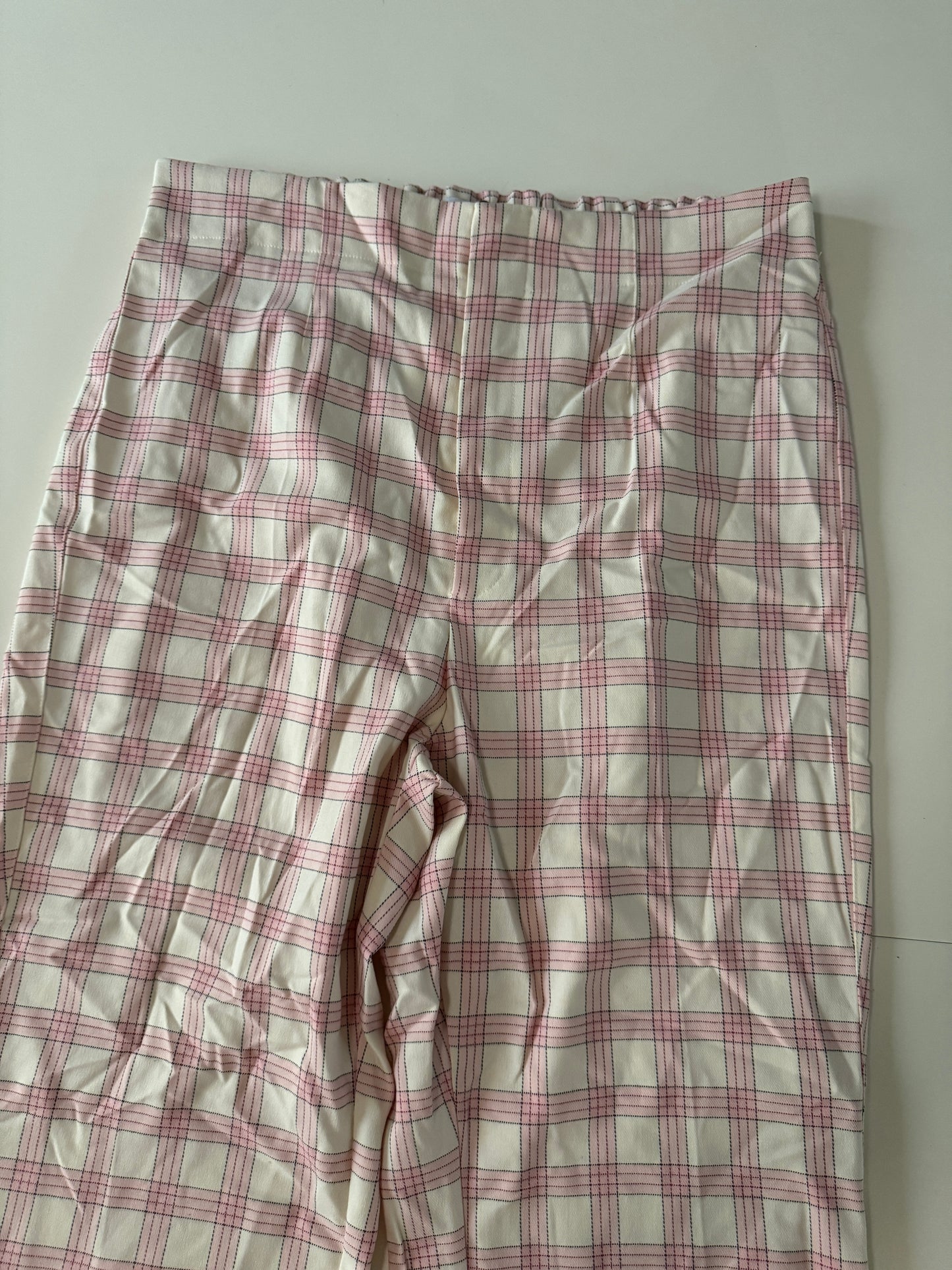 Pantalones de cuadros, Talla 12Usa, 34Mx, L, Mujer