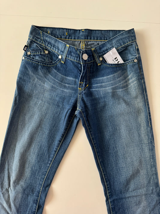 Jeans low rise, Talla 27, M, Mujer