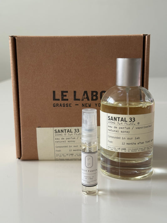 Decantado 5ml, Santal 33, Le Labo