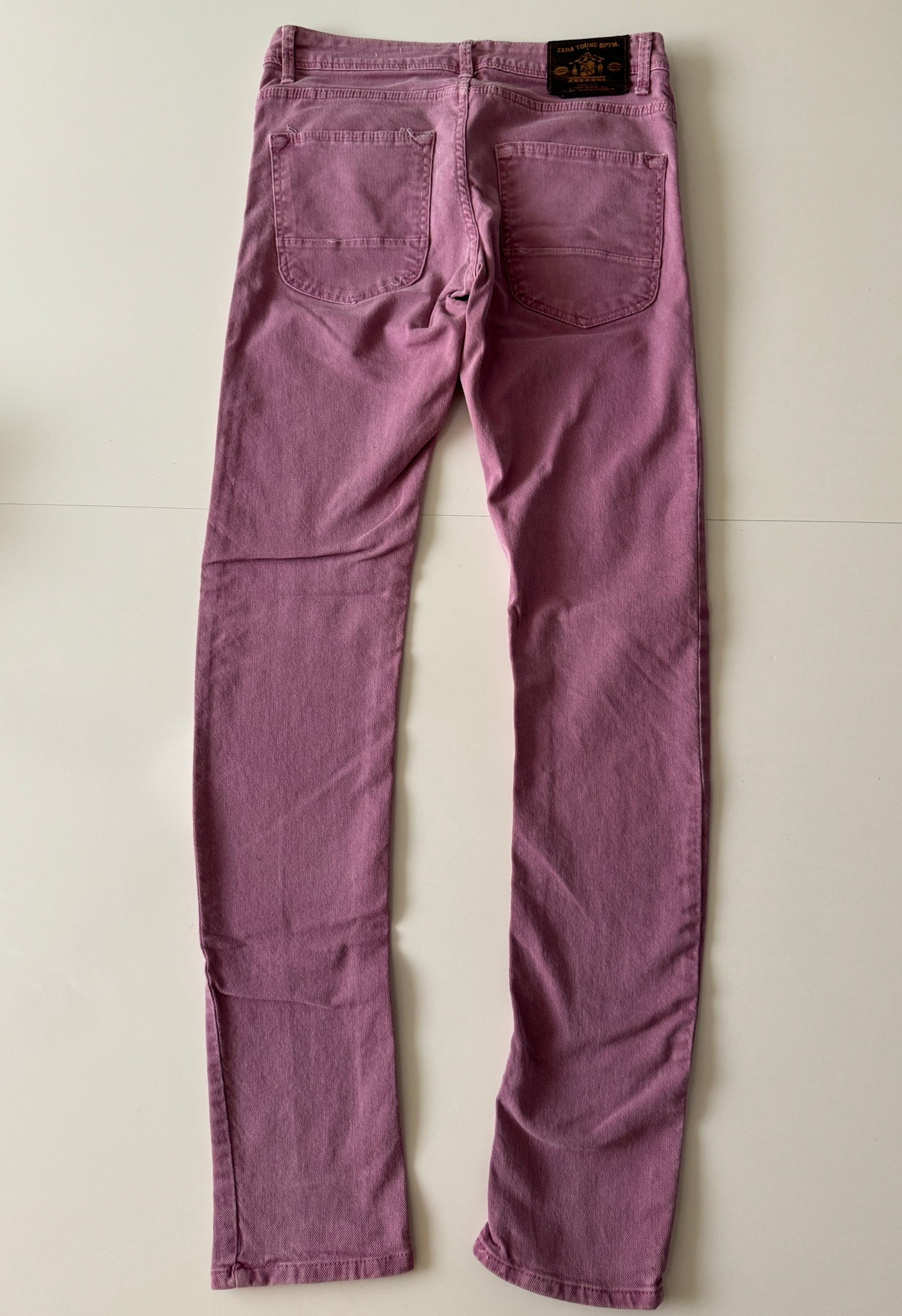 Pantalones skinny morados, Talla 29, Hombre