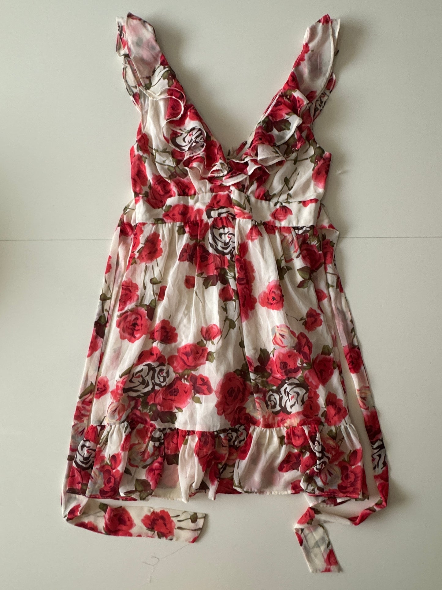 Vestido de flores, Talla M, Mujer