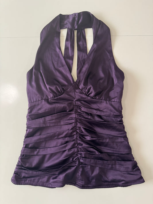 Blusa morada, Talla 4, S, Mujer, Express Design Studio