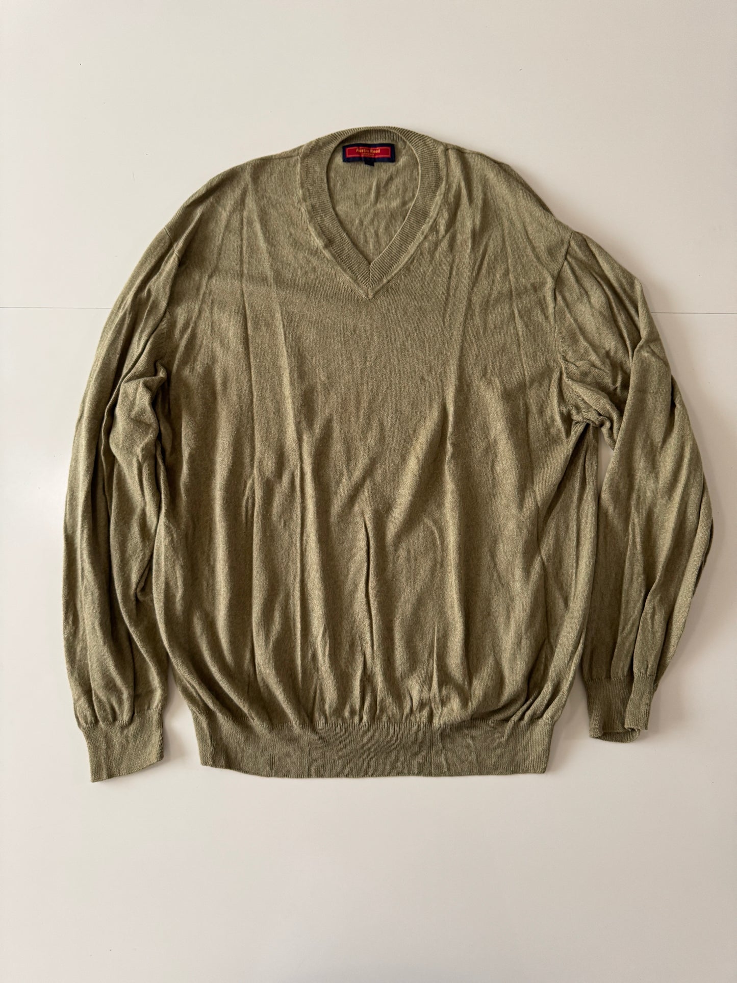 Cardigan verde, Talla L, Hombre, Austin Reed