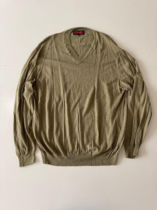 Cardigan verde, Talla L, Hombre, Austin Reed