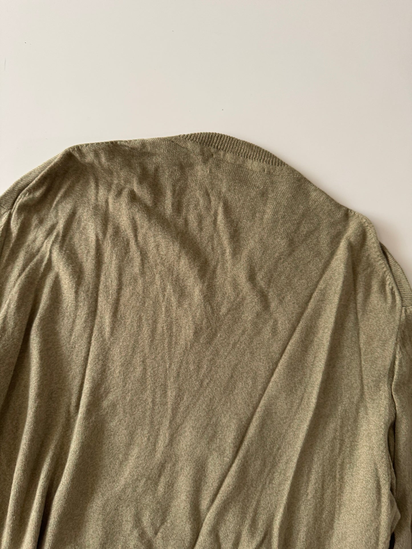 Cardigan verde, Talla L, Hombre, Austin Reed