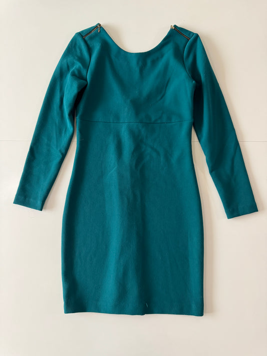 Vestido verde, Talla L, 30Mx, Mujer, Zara Trf