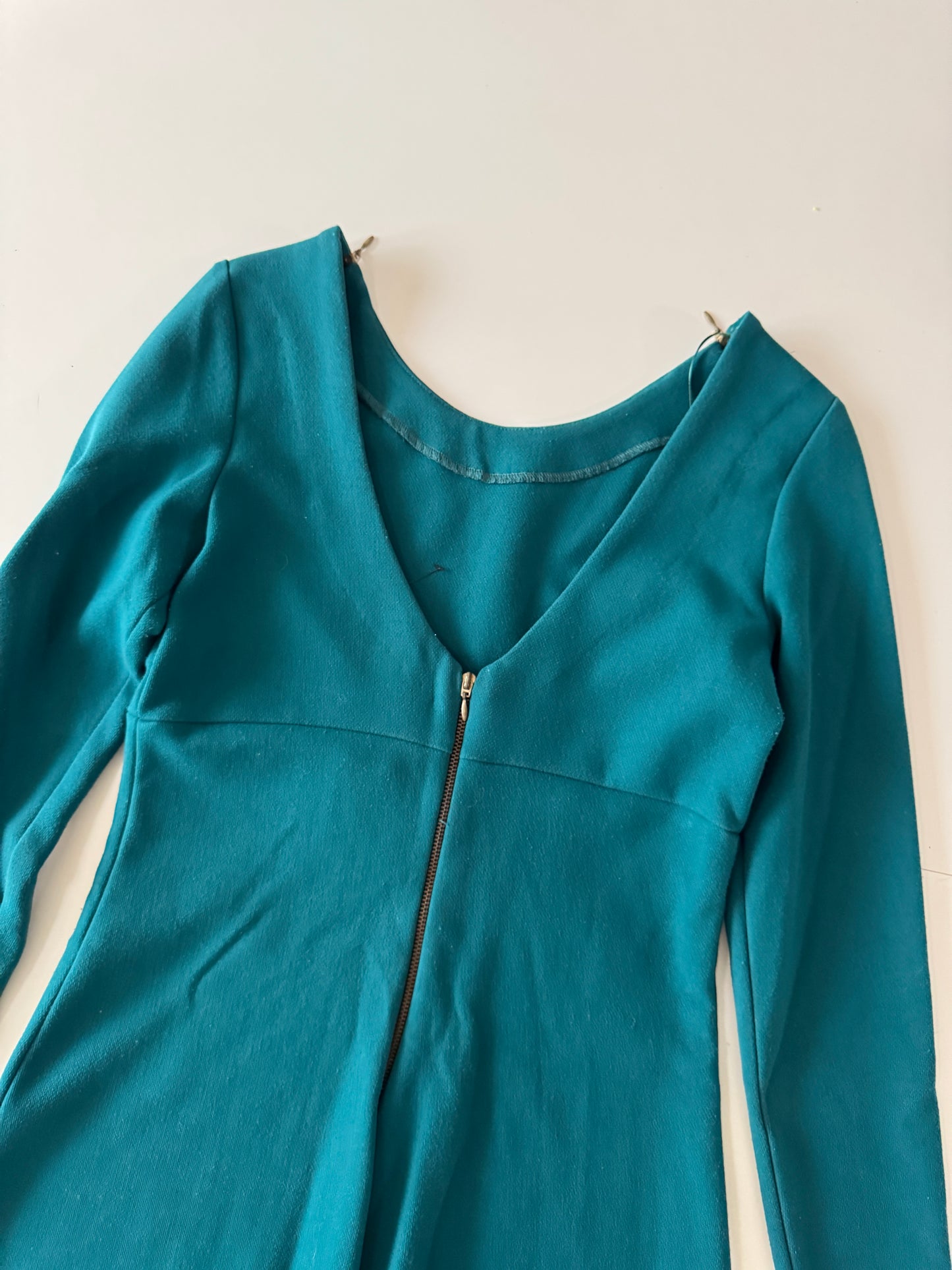 Vestido verde, Talla L, 30Mx, Mujer, Zara Trf