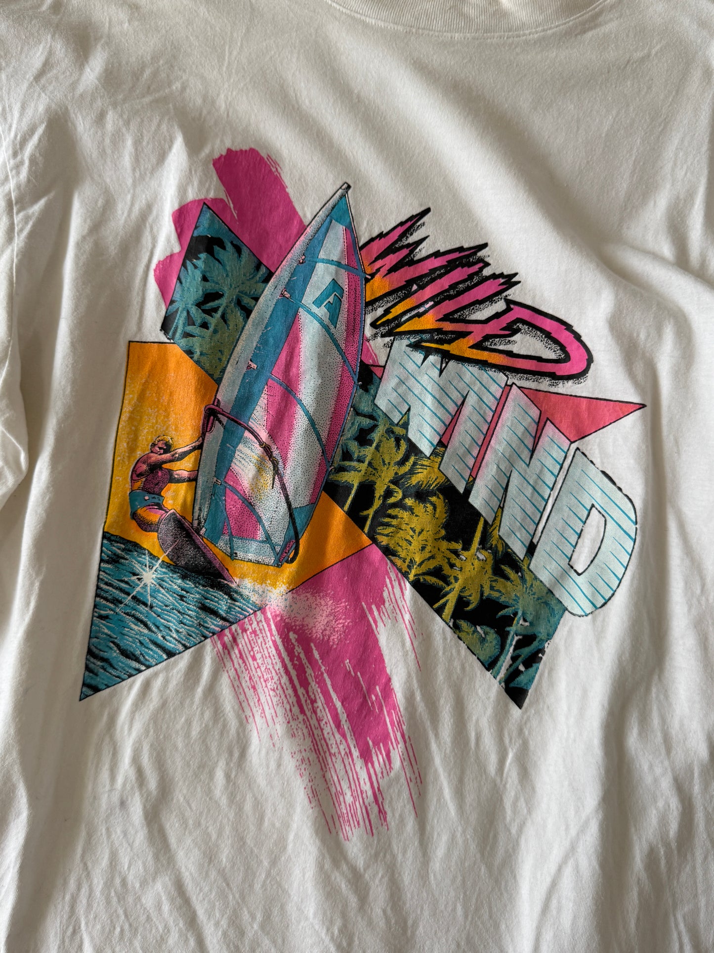 Playera vintage, Talla S, Mujer, Fila italy