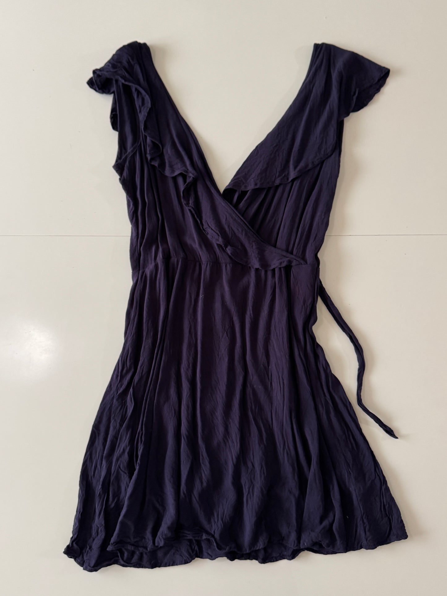 Vestido de verano morado, Talla L, Mujer, Moda Club