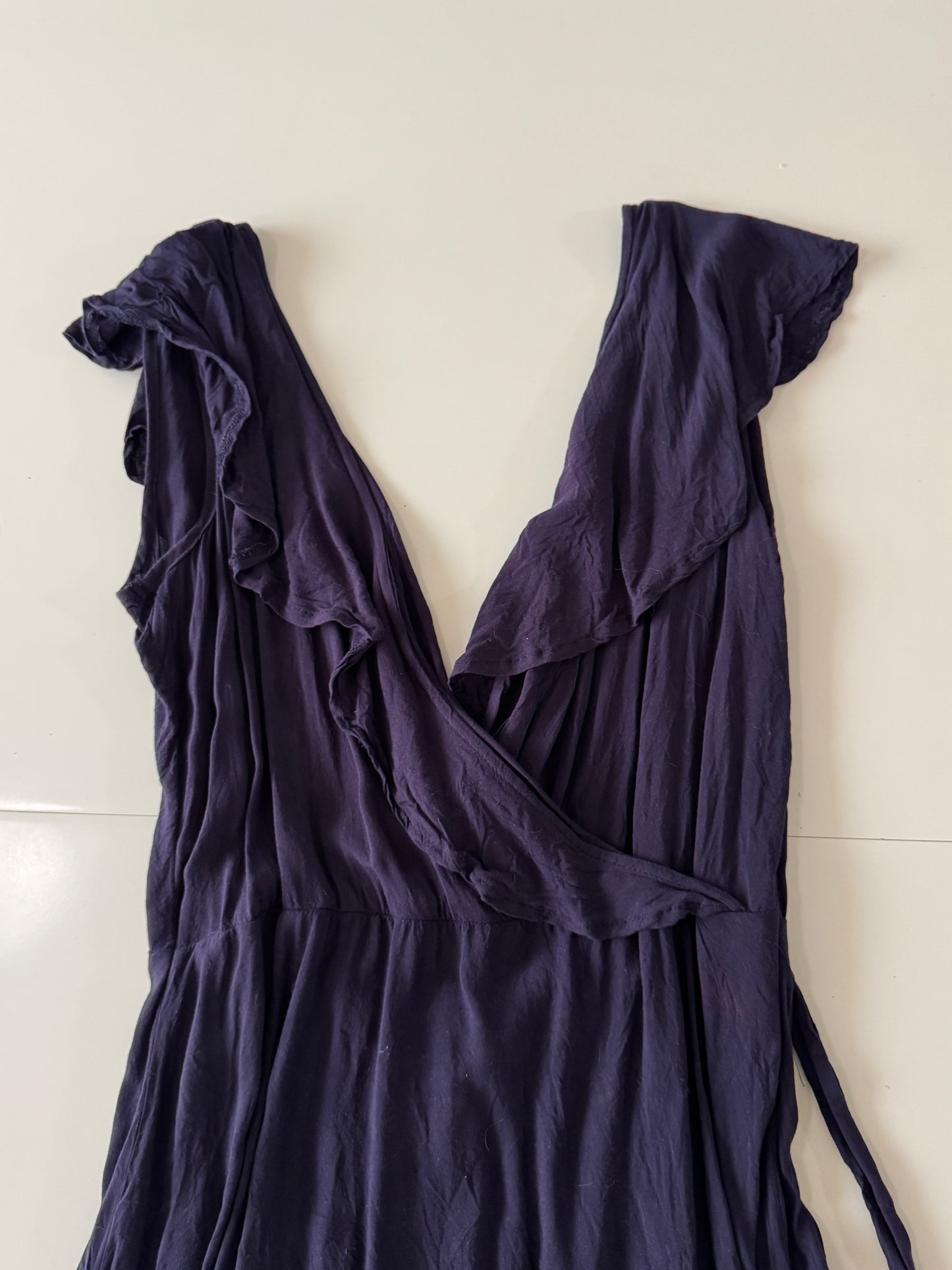 Vestido de verano morado, Talla L, Mujer, Moda Club