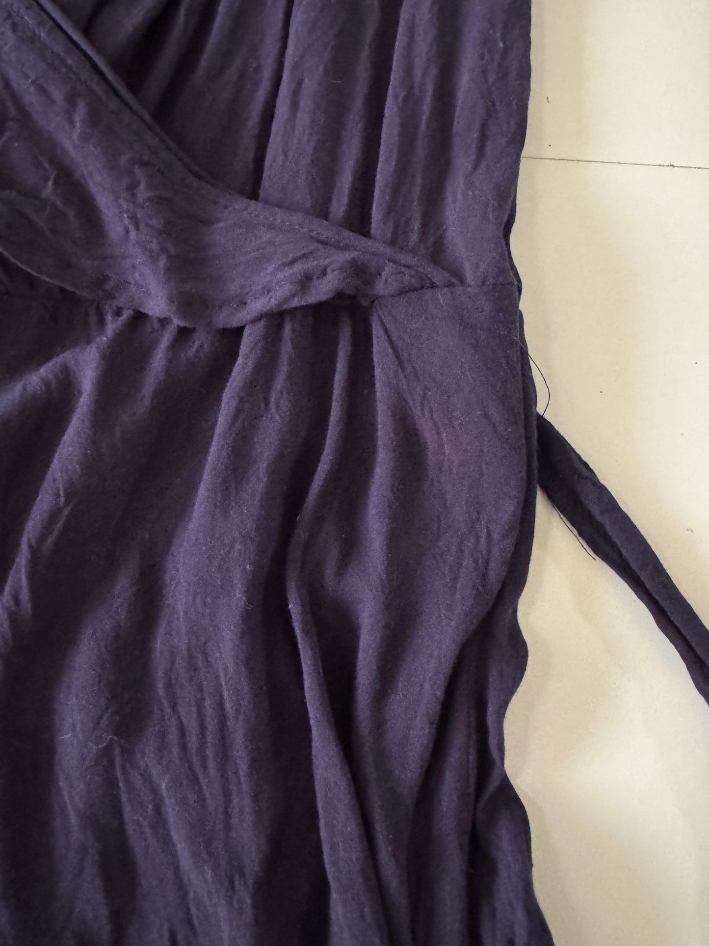 Vestido de verano morado, Talla L, Mujer, Moda Club