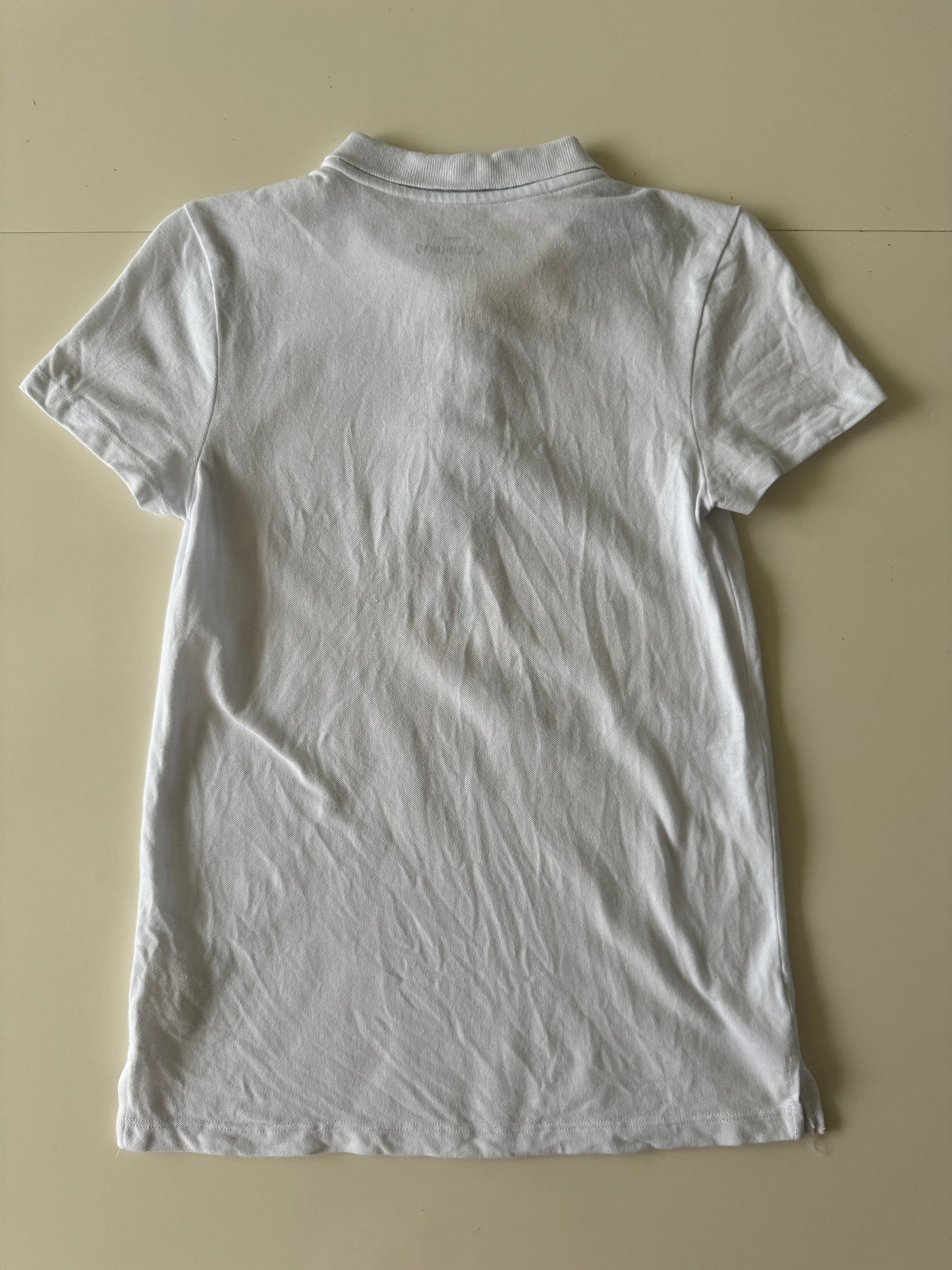 Polo blanca basica, Talla Mujer XS, Teen 16