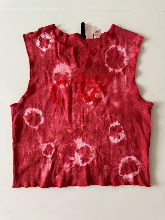 Playera tie dye cherry coke, Talla M, Mujer
