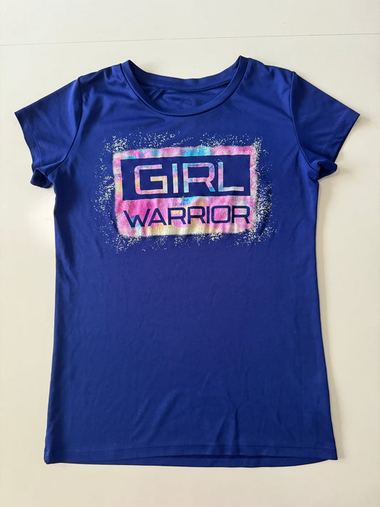 Playera deportiva Girl Warrior, Talla 14-16 años teen, XS Mujer