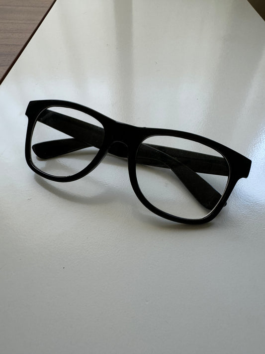 Lentes de fantasia negros, Unitalla, Unisex