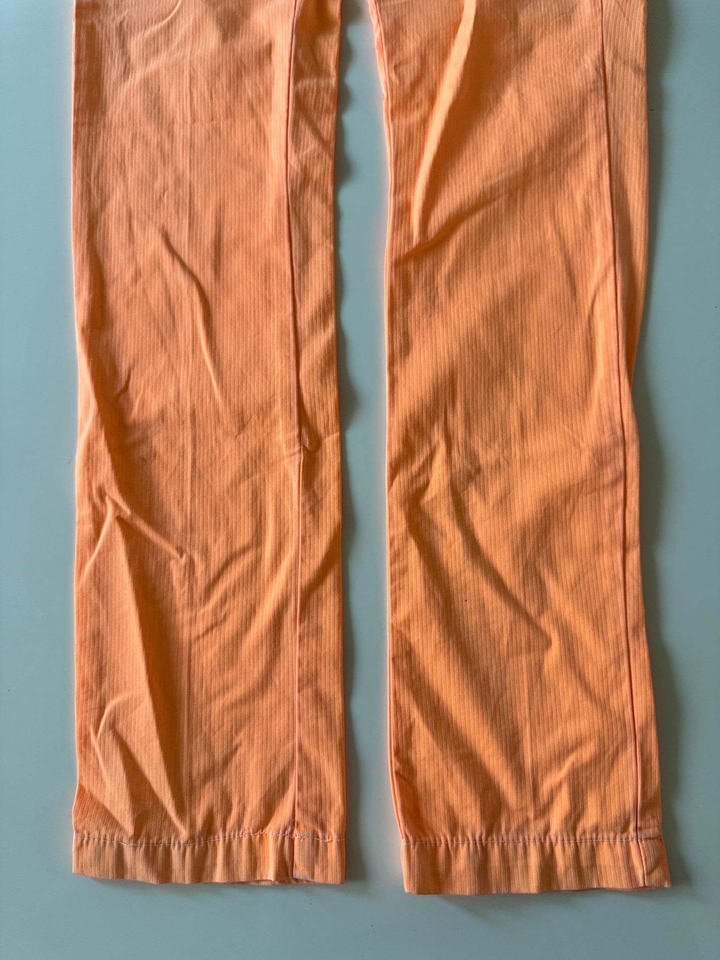 Pantalones naranja fosfo, Talla 29, Hombre