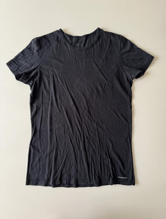 Playera basica negra, Talla S, Slim fit, Hombre