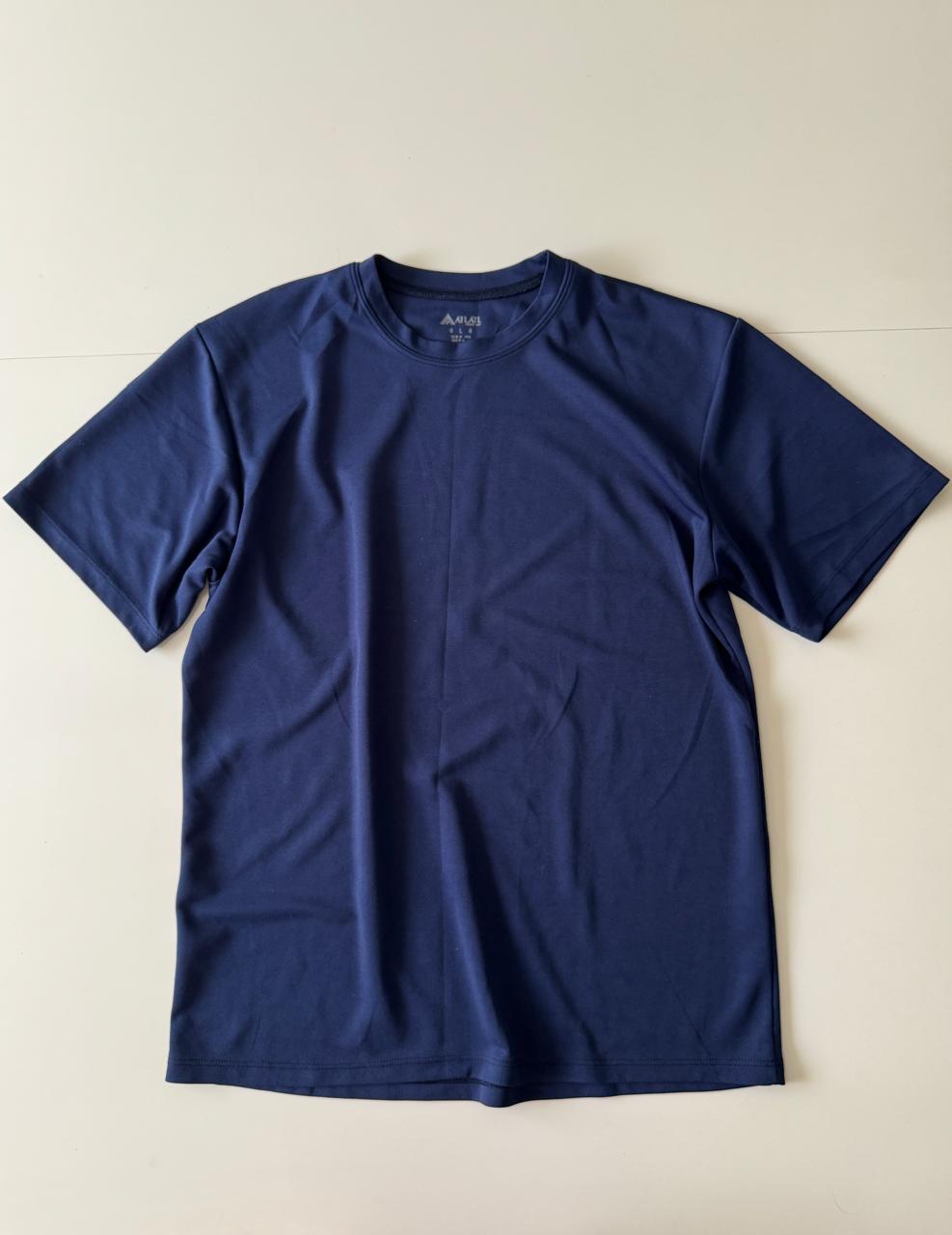 Playera deportiva azul marino, Talla L, Hombre