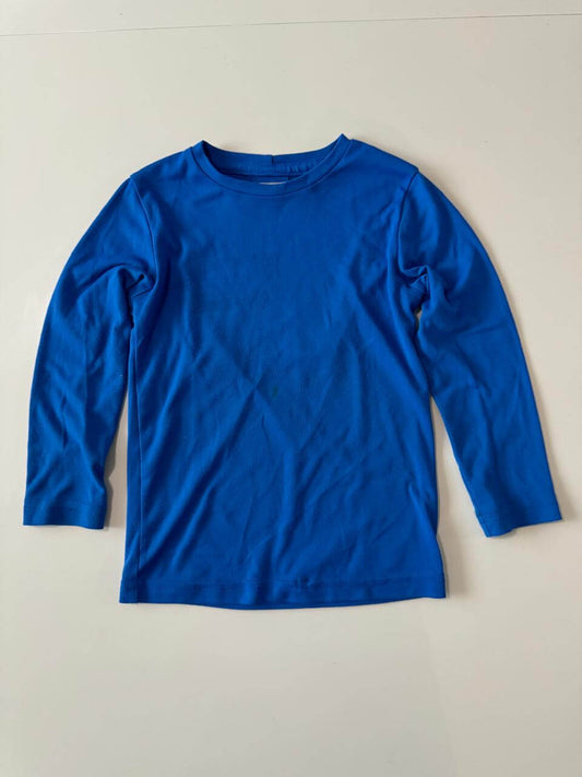 Duo de playera de protección solar, naranja y azul, Talla 4 años, Niño