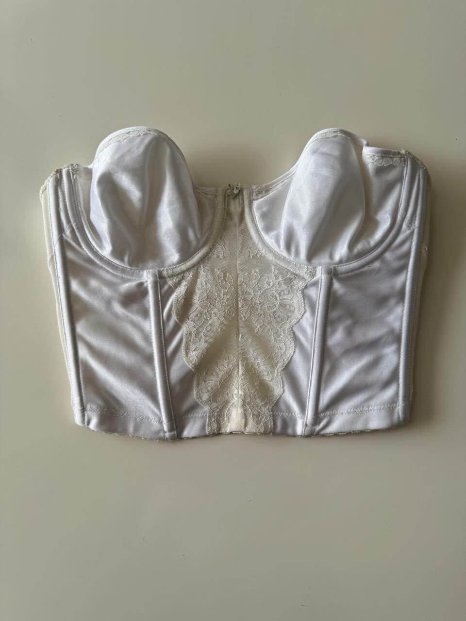 Bustier blanco, Talla 34 C, S, Mujer