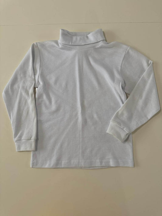 Cuello de tortuga blanco, Talla 12 años, Niña