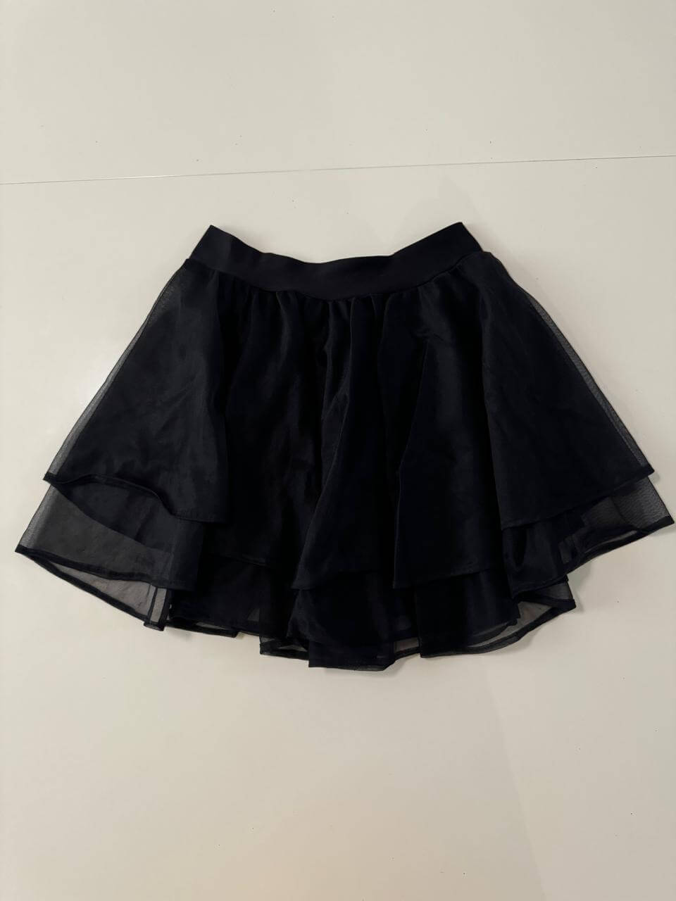 Falda de ballet traslucida, Talla XS/S, Mujer