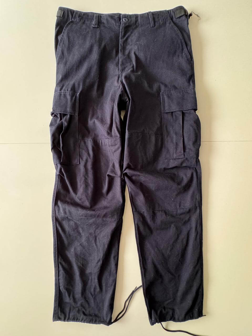 Pantalones tacticos azul marino, Talla M, 33, Hombre