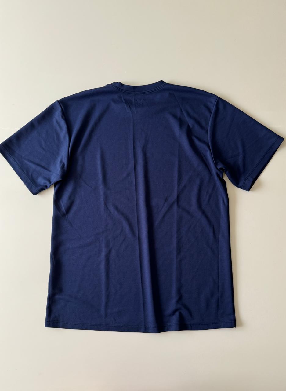 Playera deportiva azul marino, Talla L, Hombre