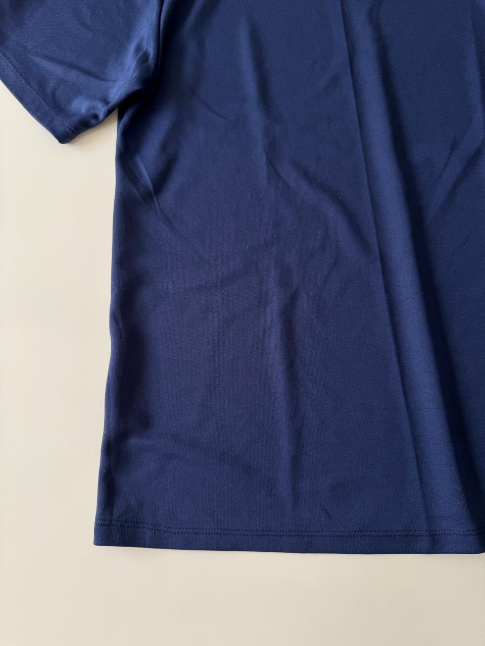 Playera deportiva azul marino, Talla L, Hombre