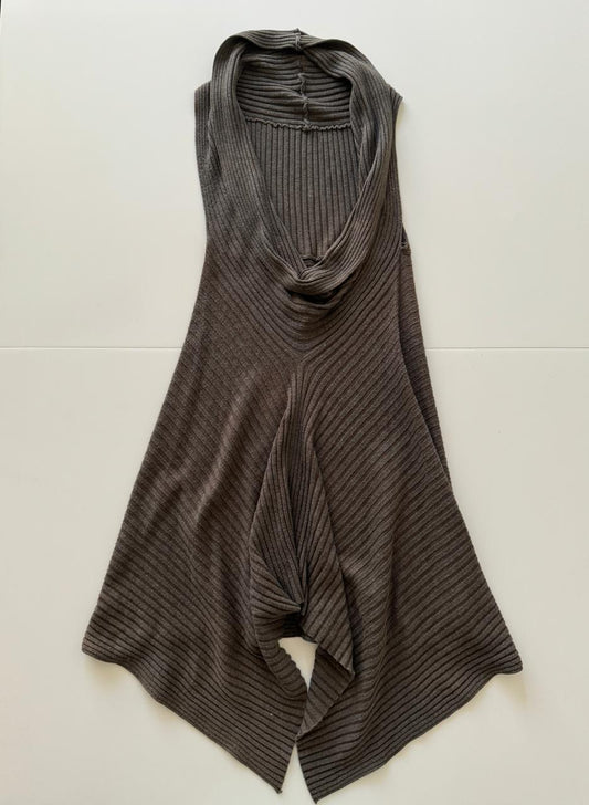 Vestido de punto invernal, Talla S, Mujer