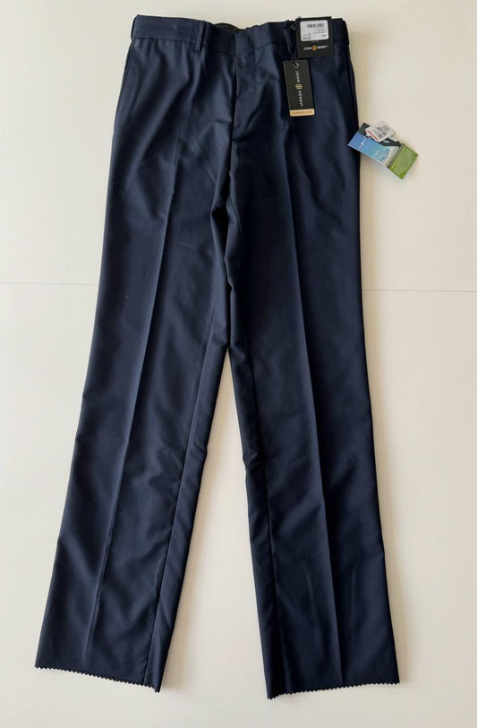 Pantalones casuales azul marino, Talla 30, Hombre