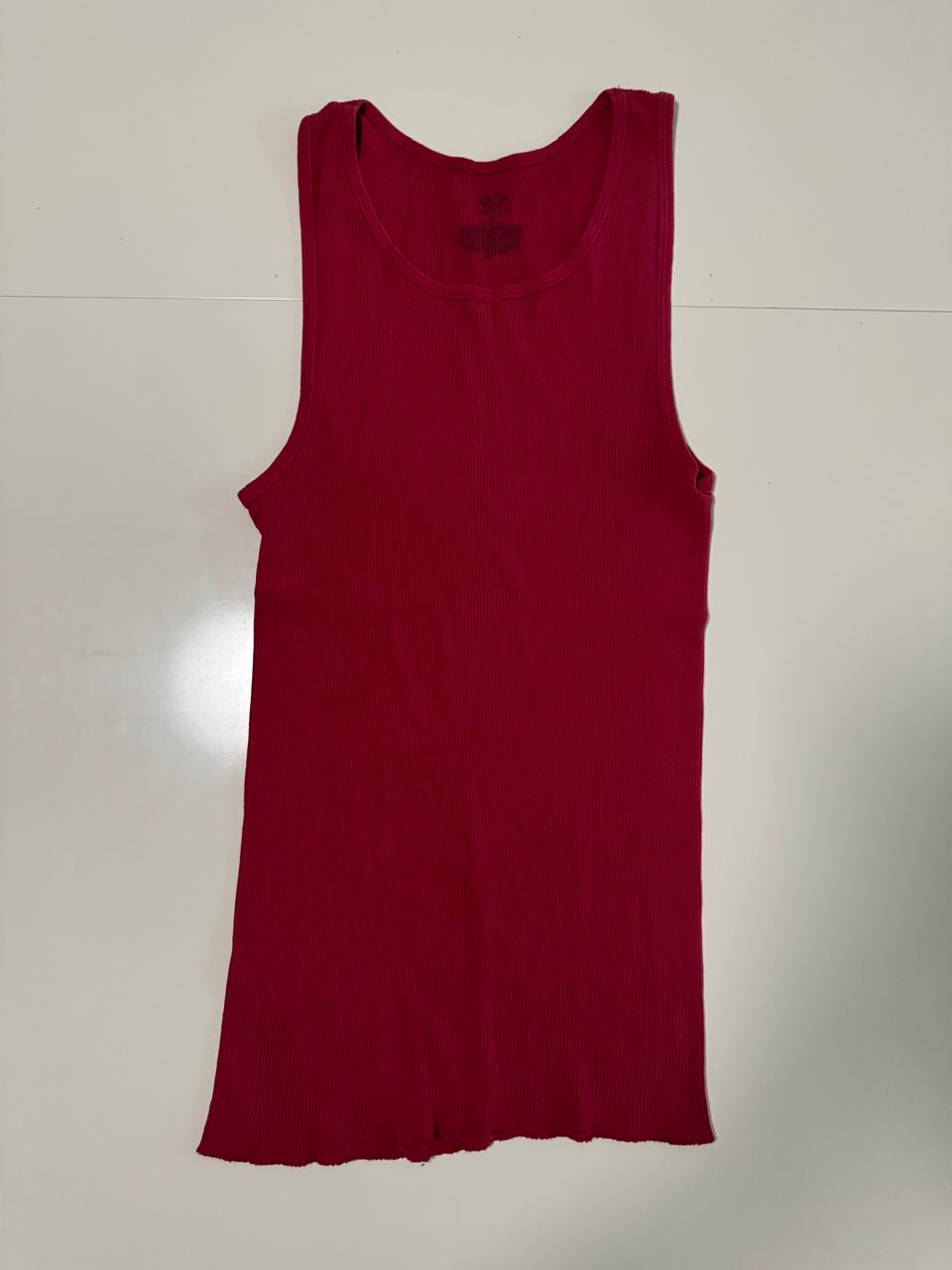 Tank fucsia, Talla L, Hombre