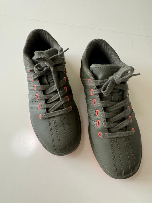 Tenis verdes, Talla 22.5Cm, Niño