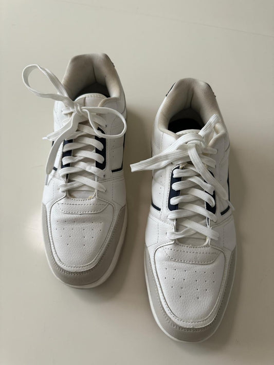 Tenis blancos, Talla 27.5 Mx, 43 Eu, Hombre