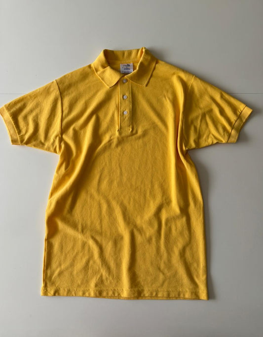 Polo amarilla basica, Talla M, Hombre