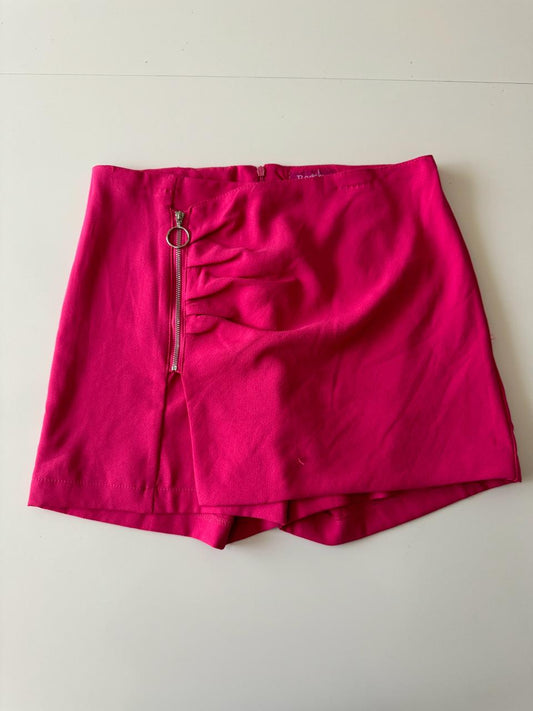 Short falda rosa, Talla 18 niña, M Mujer