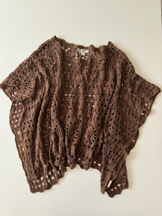 Poncho tejido, Talla XL, Mujer
