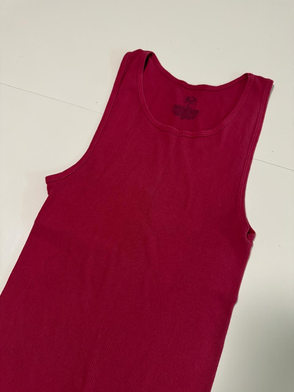 Tank fucsia, Talla L, Hombre