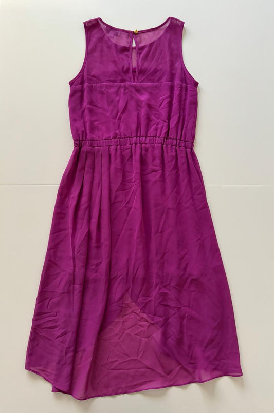 Vestido de cocktail morado, Talla L, Mujer