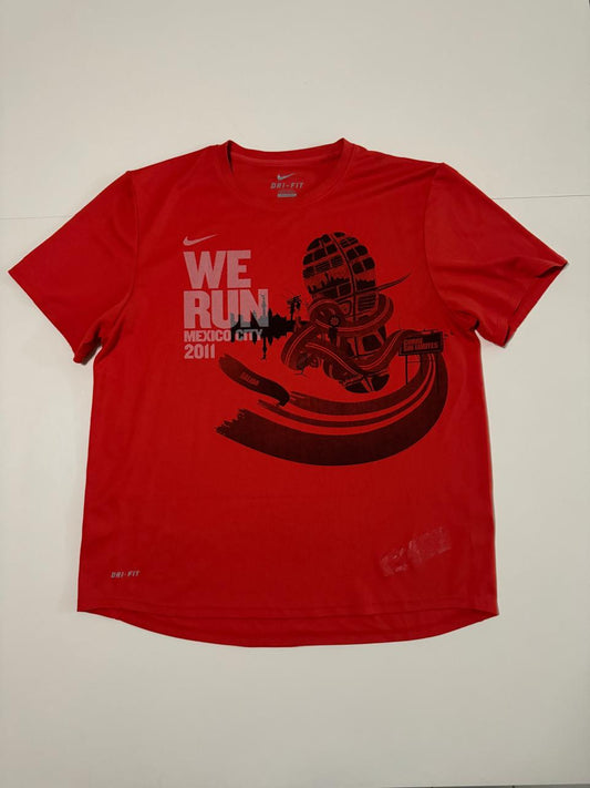Playera deportiva carrera, Talla M, Hombre