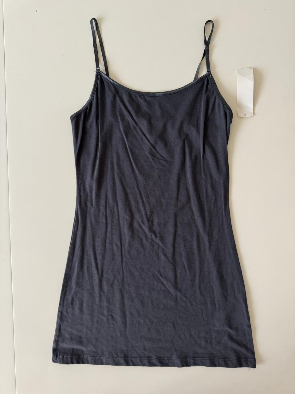 Tank tirantes gris, Talla M, Mujer