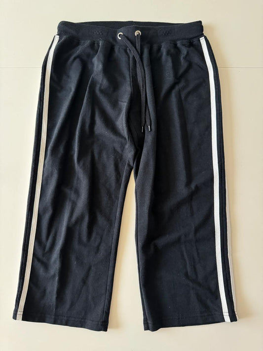 Capris deportivos negros, Talla S, Mujer